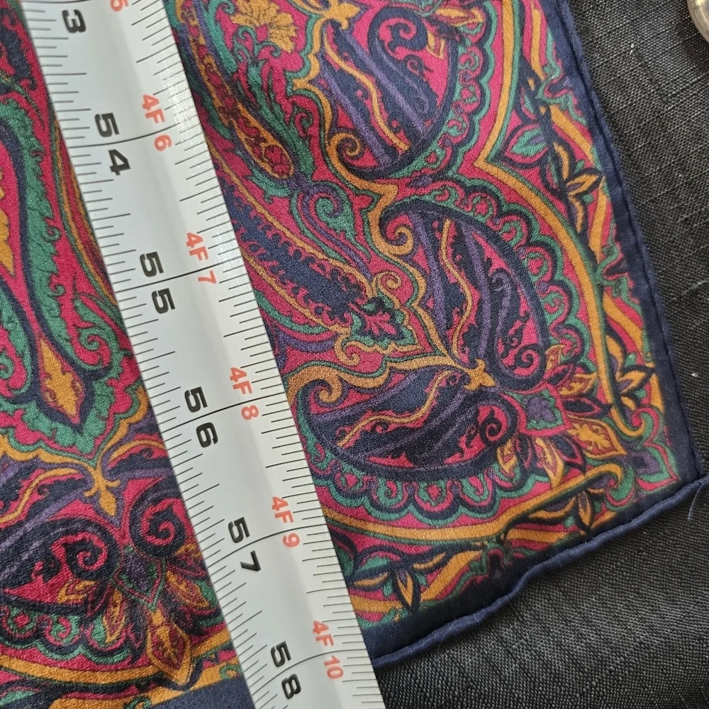 Ginnie Johansen Vintage Silk Scarf